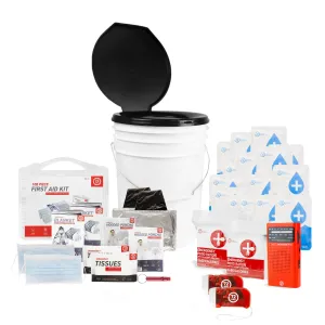 2 Person 72HRS Essential Toilet - Emergency Survival Kit