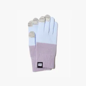 2Ton Knit Gloves (Pale Blue   Violet)