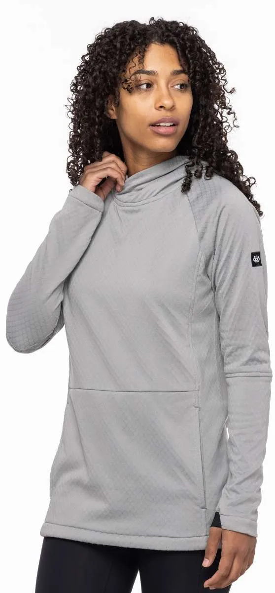 686 Ladies Mission Grid Fleece Hoodie 2023