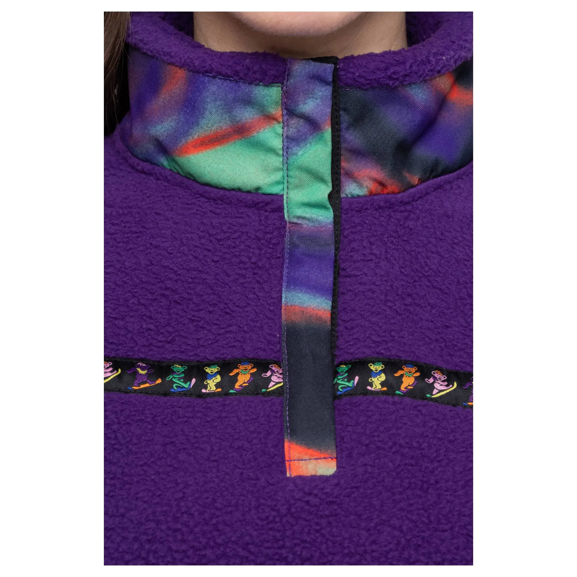 686 Women's Grateful Dead Tioga Fleece Pullover 2024