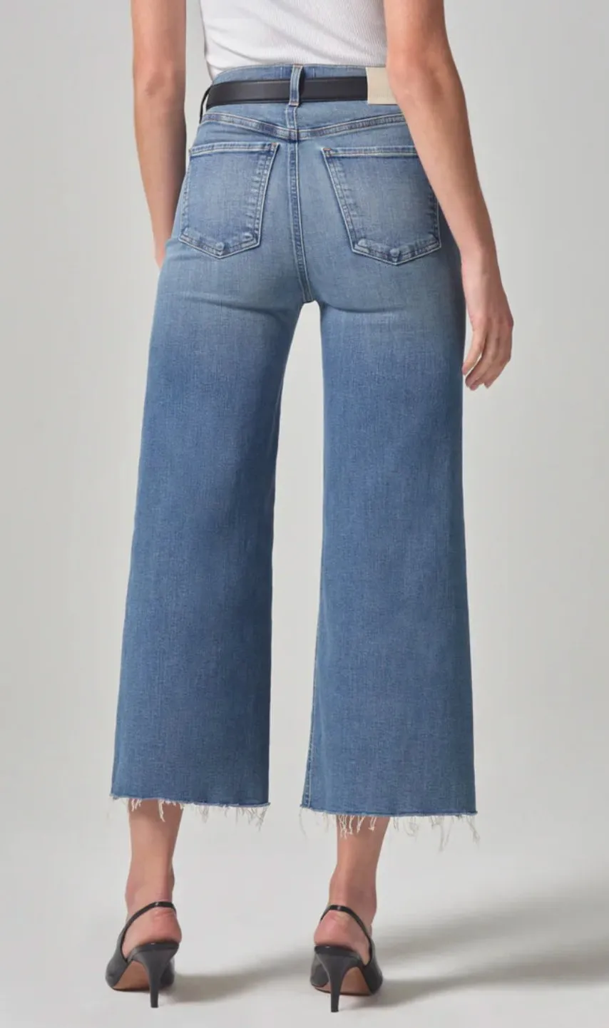 Abliss Lyra Crop Wide Leg Jeans