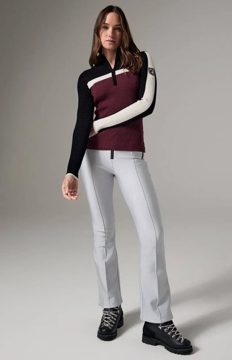 Ali 1/2 Zip Sweater | burgundy