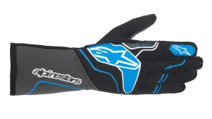 ALPINESTARS 3550123_17_M TECH 1-ZX v3 Racing gloves, FIA 8856-2018, black/blue, Size M