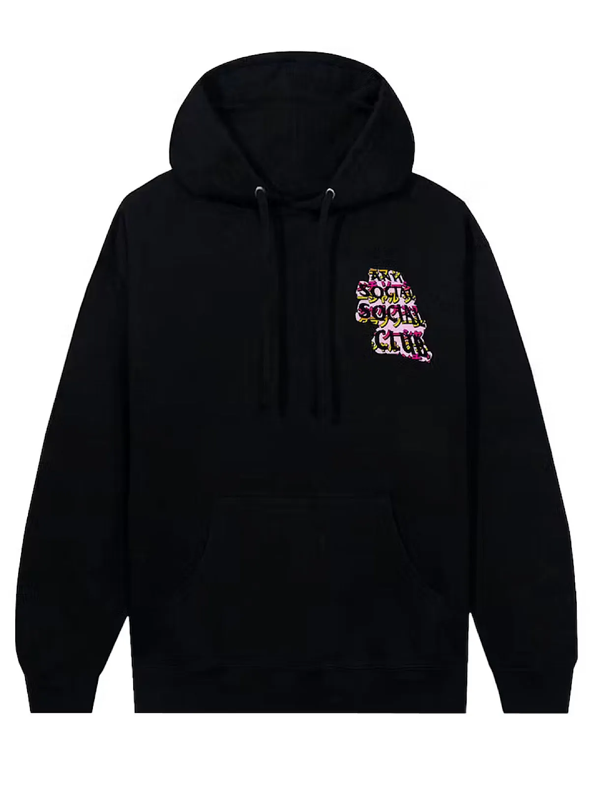 Anti Social Social Club Hoodie - Twisted Quickness - Black