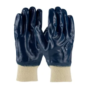 ArmorTuff 56-3152 Nitrile Dipped with Jersey Liner and Smooth Finish on Full Hand Knit Wrist Safety Glove (One Dozen)