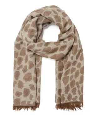 Avery Leopard Print Scarf