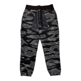 Bape Color Camo Tiger Slim Sweatpants Black Pre-Owned