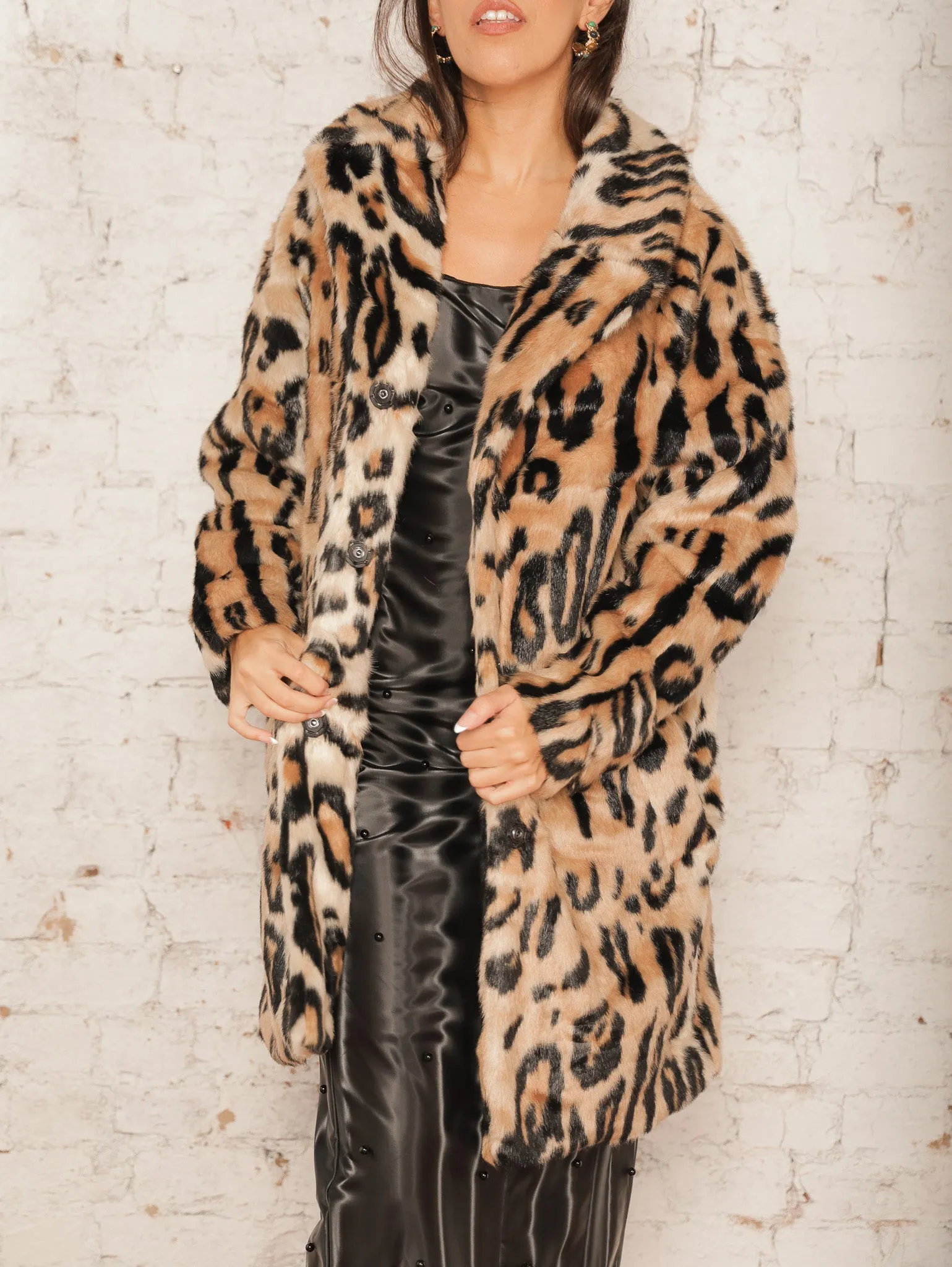 Bexley Leopard Fur Jacket