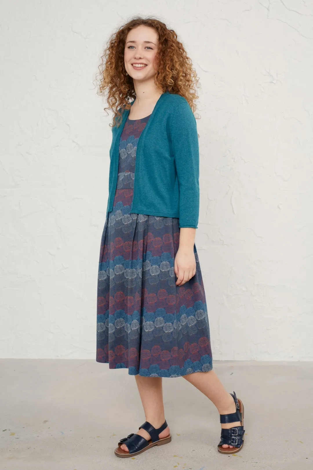 Blauw vestje van katoen | Seasalt Cornwall Vanessa cardigan swell