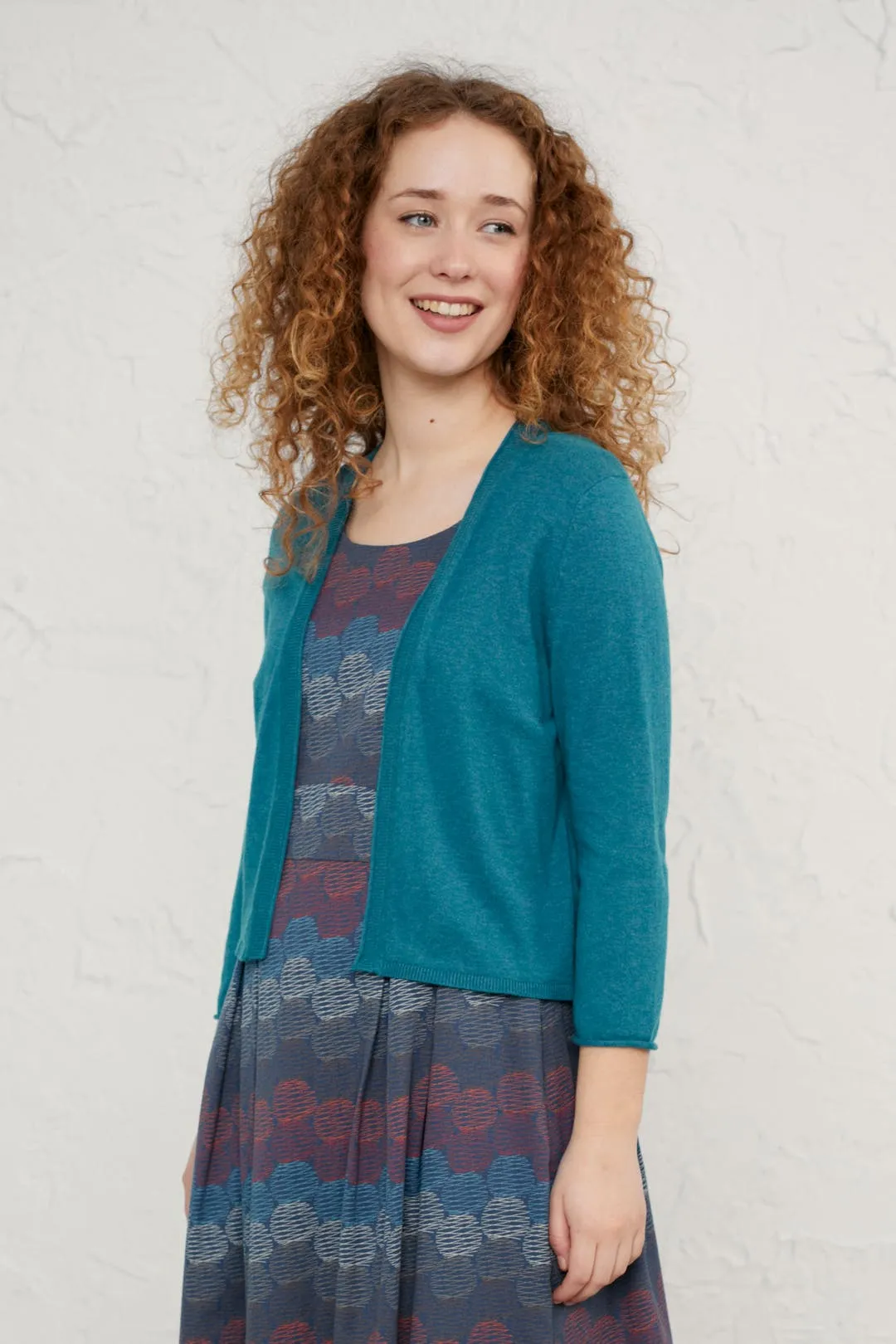 Blauw vestje van katoen | Seasalt Cornwall Vanessa cardigan swell