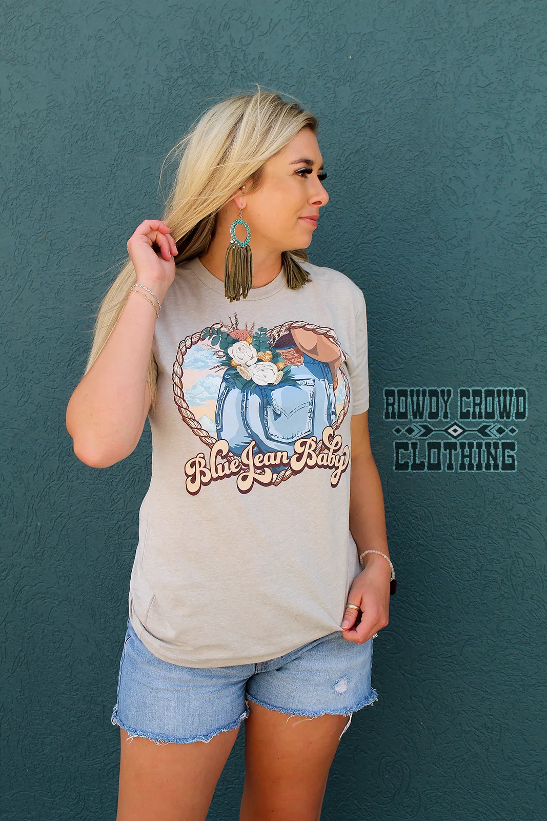 Blue Jean Baby Tee