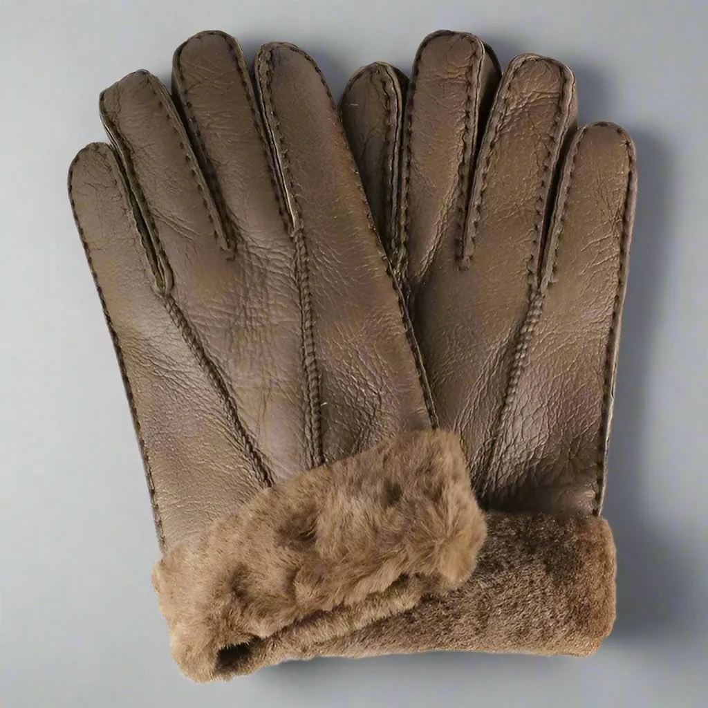 BOL Men's Shearling Leather Gloves