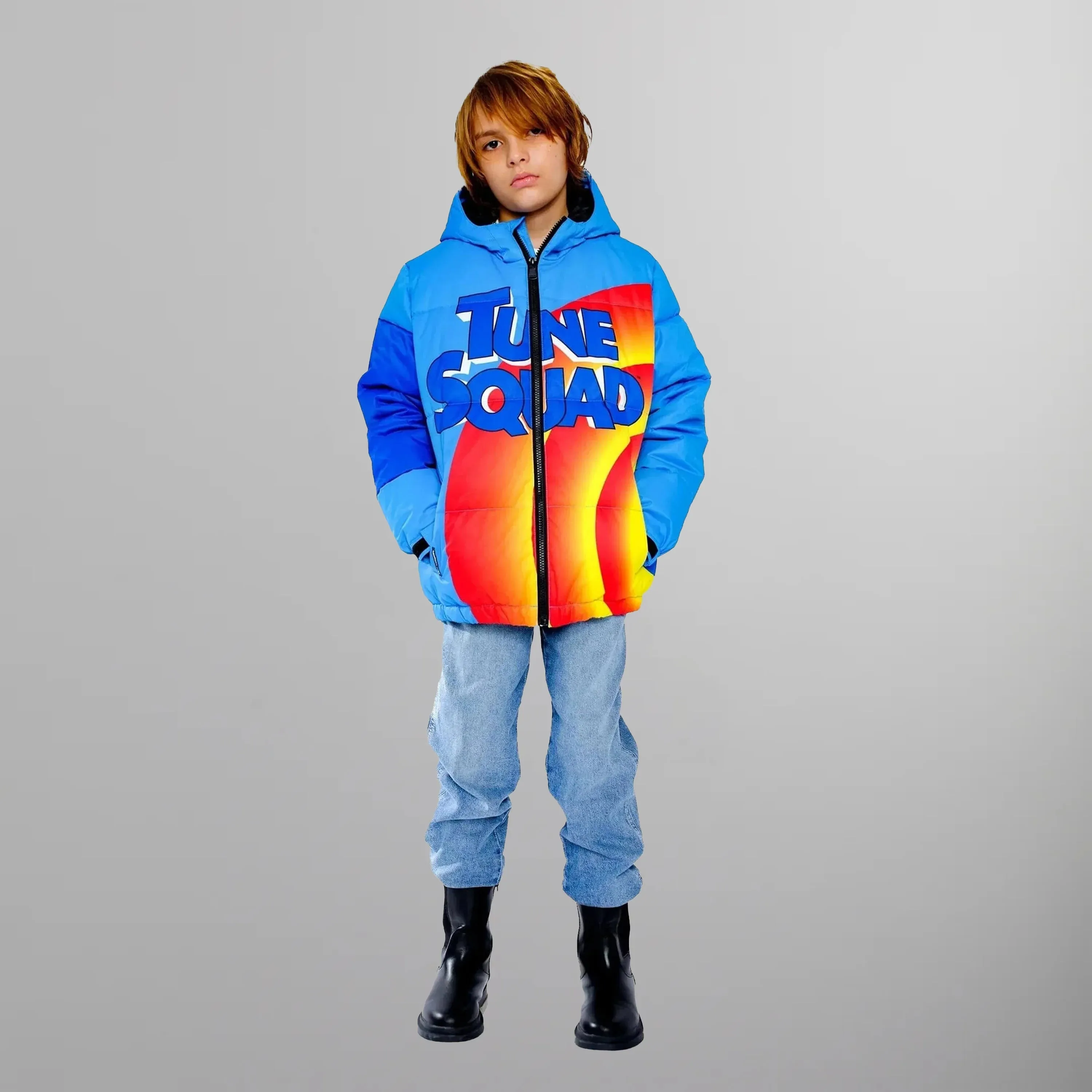 Boy's Tune Squad Puffer Jacket - FINAL SALE