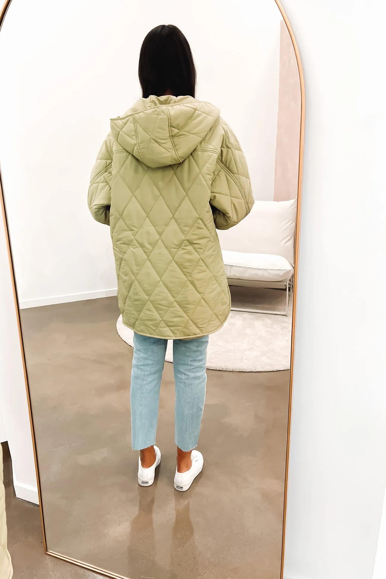 Bronwyn Puffer Jacket Green