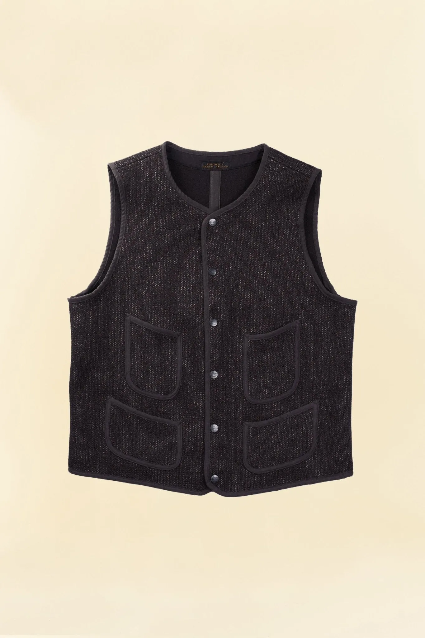 Brown's Beach Early Vest - Oxford Grey