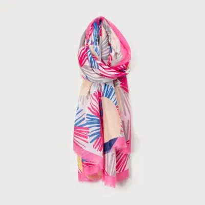 Caracol Woven Scarf 6152-PNK