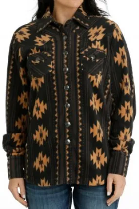 Cinch Southwest Print Fleece Shacket