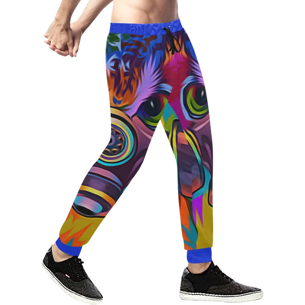 COLORING CHOUETT Men's All Over Print Sweatpants