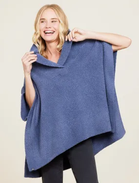 Cozychic Shawl Collar Poncho