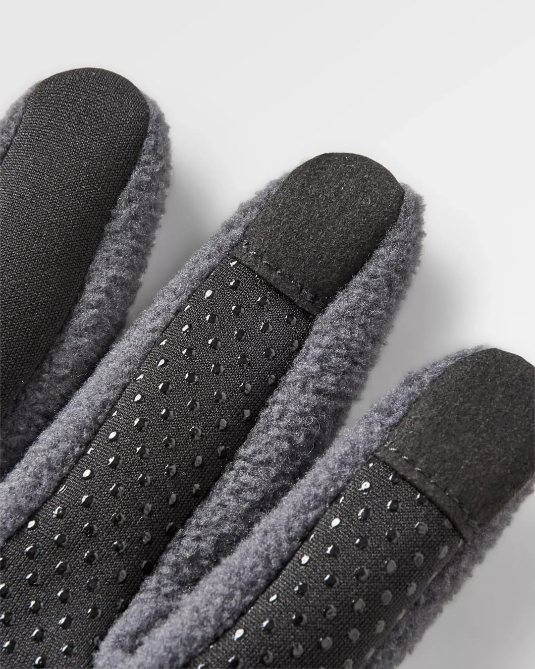 Daytrip Recycled Polar Fleece Touch Screen Gloves - Charcoal