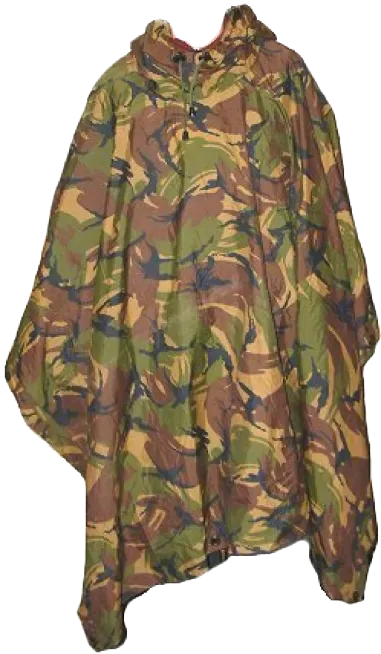 Dutch Army DPM Poncho and Poncho Liner (Used/2nd Hand)