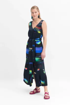 Elk The Label - Troja V-neck Dress - Kreera Print