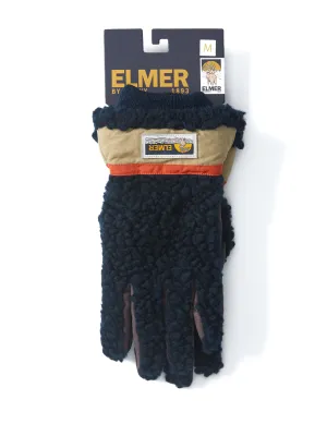 Elmer Woolpile Gloves Navy