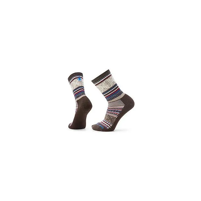 EVD Fair Isle Sweater Crew Socks