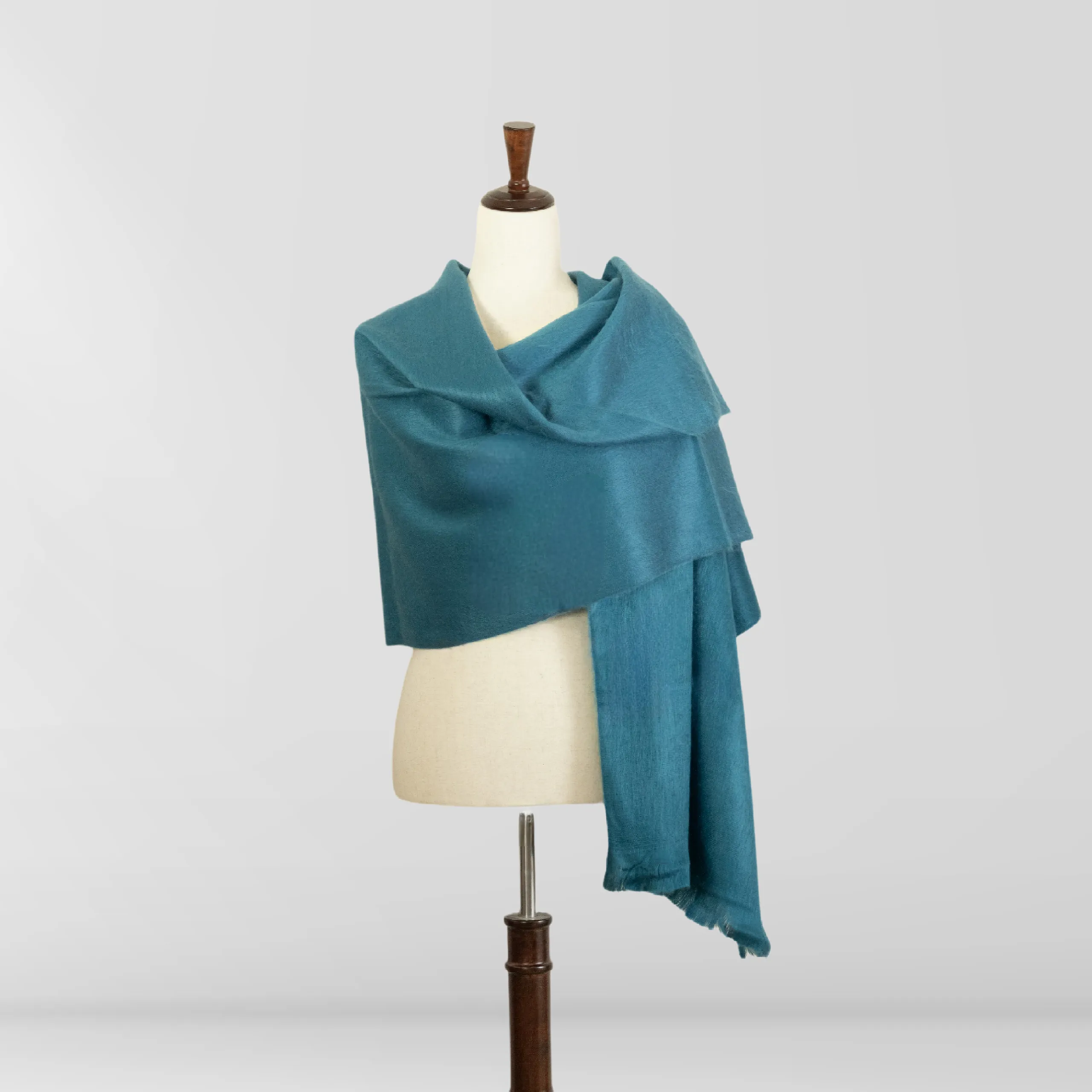 Garza - Turquoise Blue Shawl