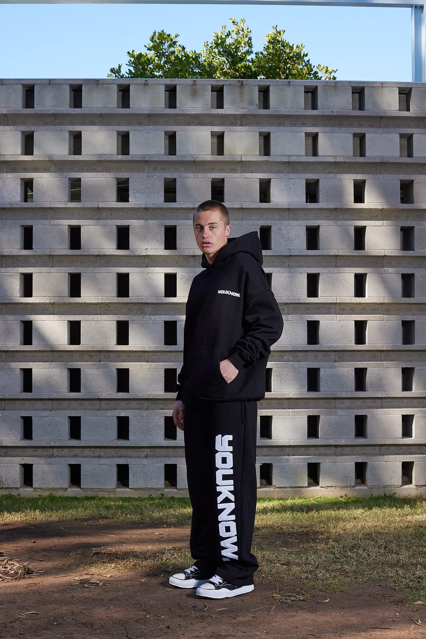 GLOBAL SWEATPANTS | BLACK