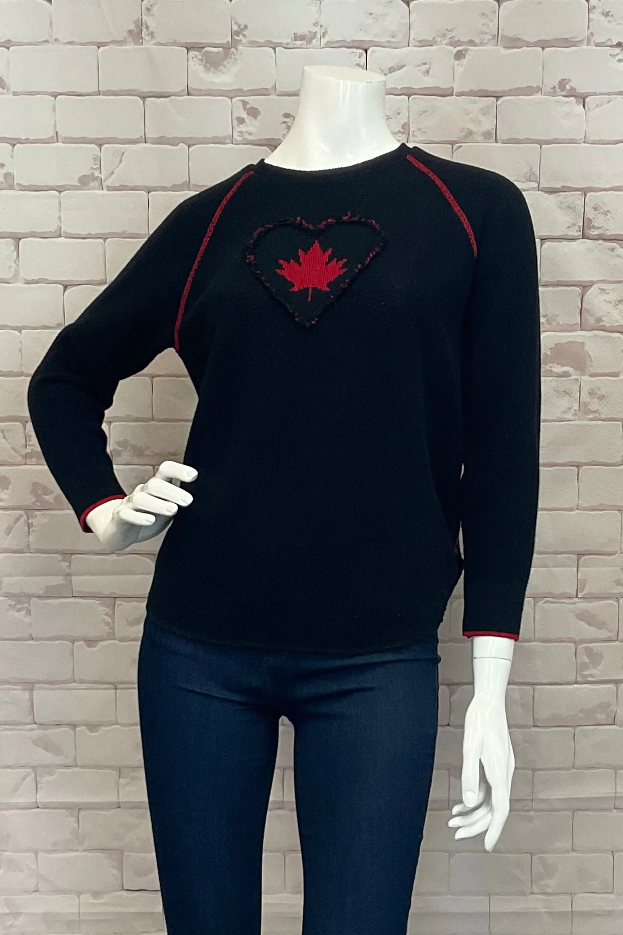 GO CANADA! SWEATER TOP