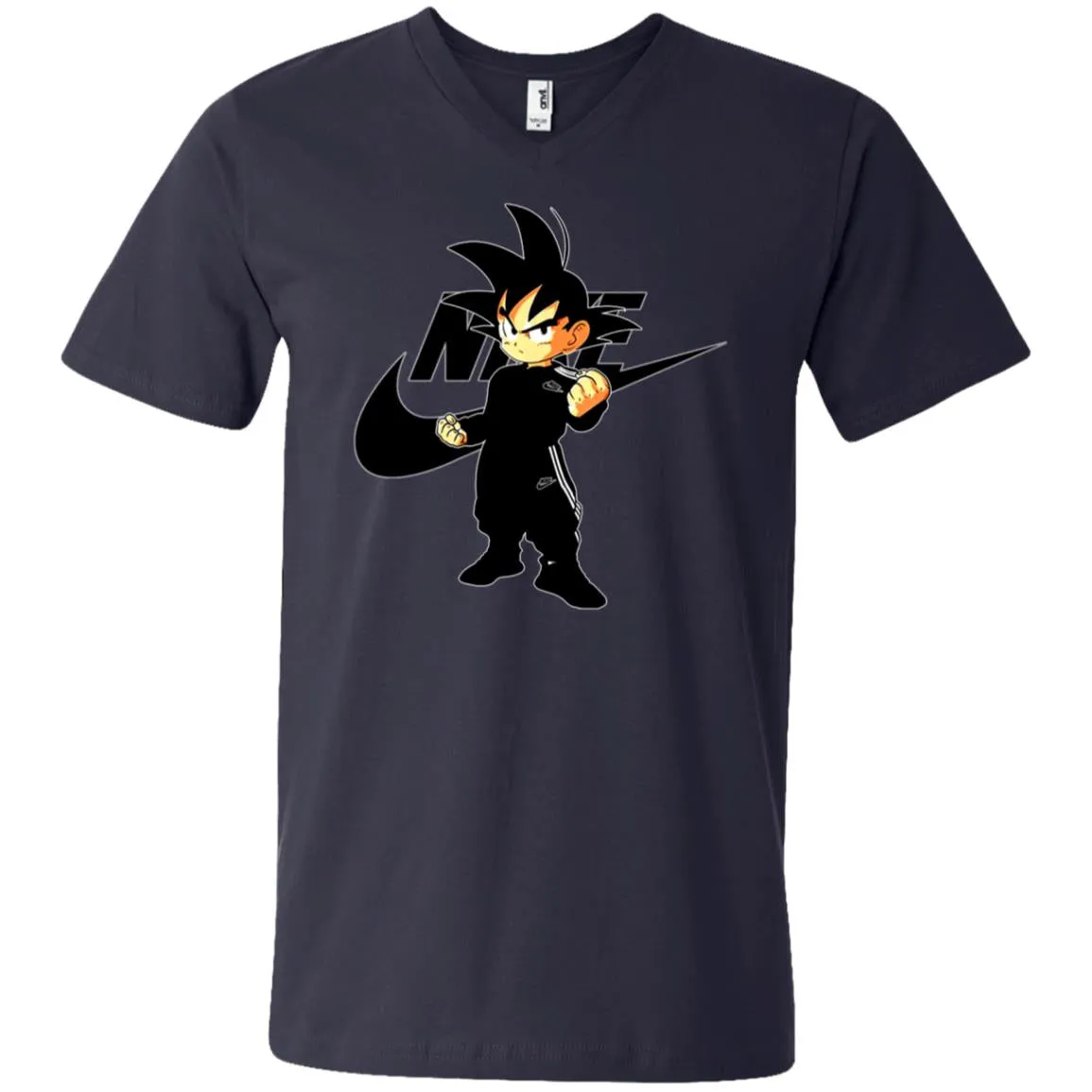 Goku Nike Best Shirt Trending T-shirt Men V-Neck T-Shirt