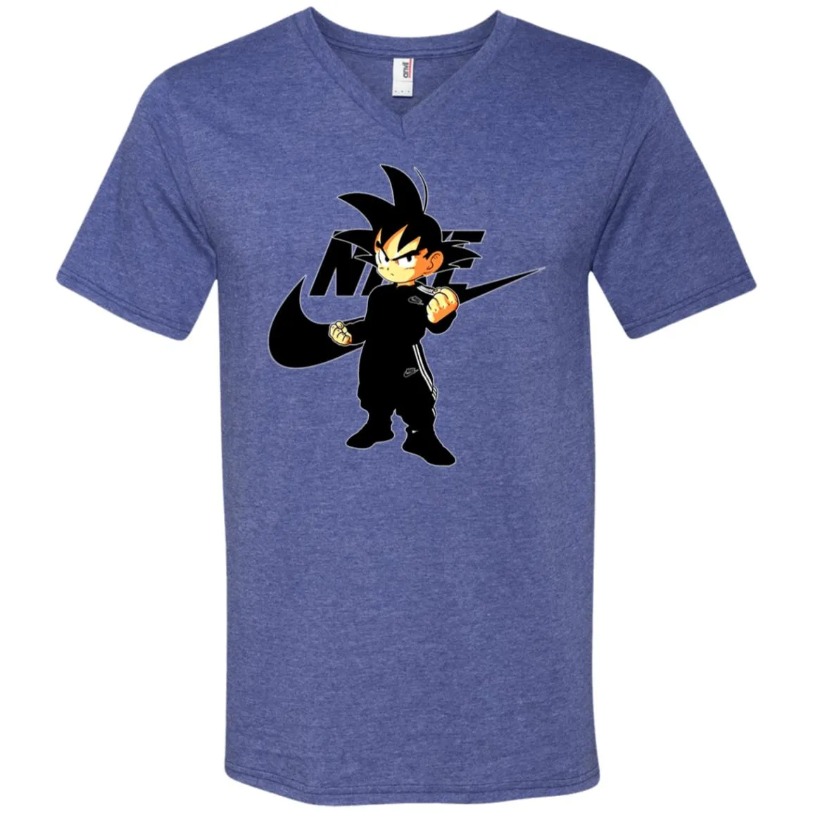 Goku Nike Best Shirt Trending T-shirt Men V-Neck T-Shirt