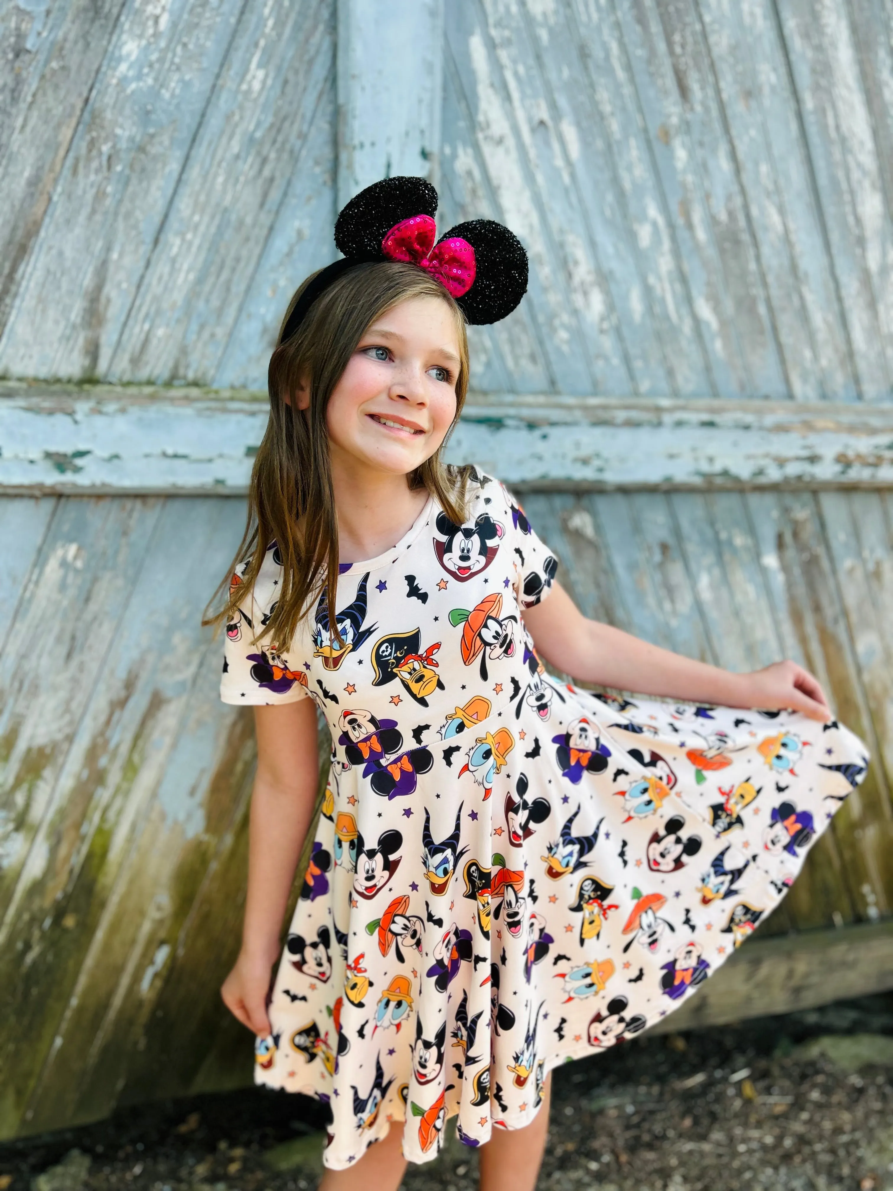 Halloween Disney twirl dress