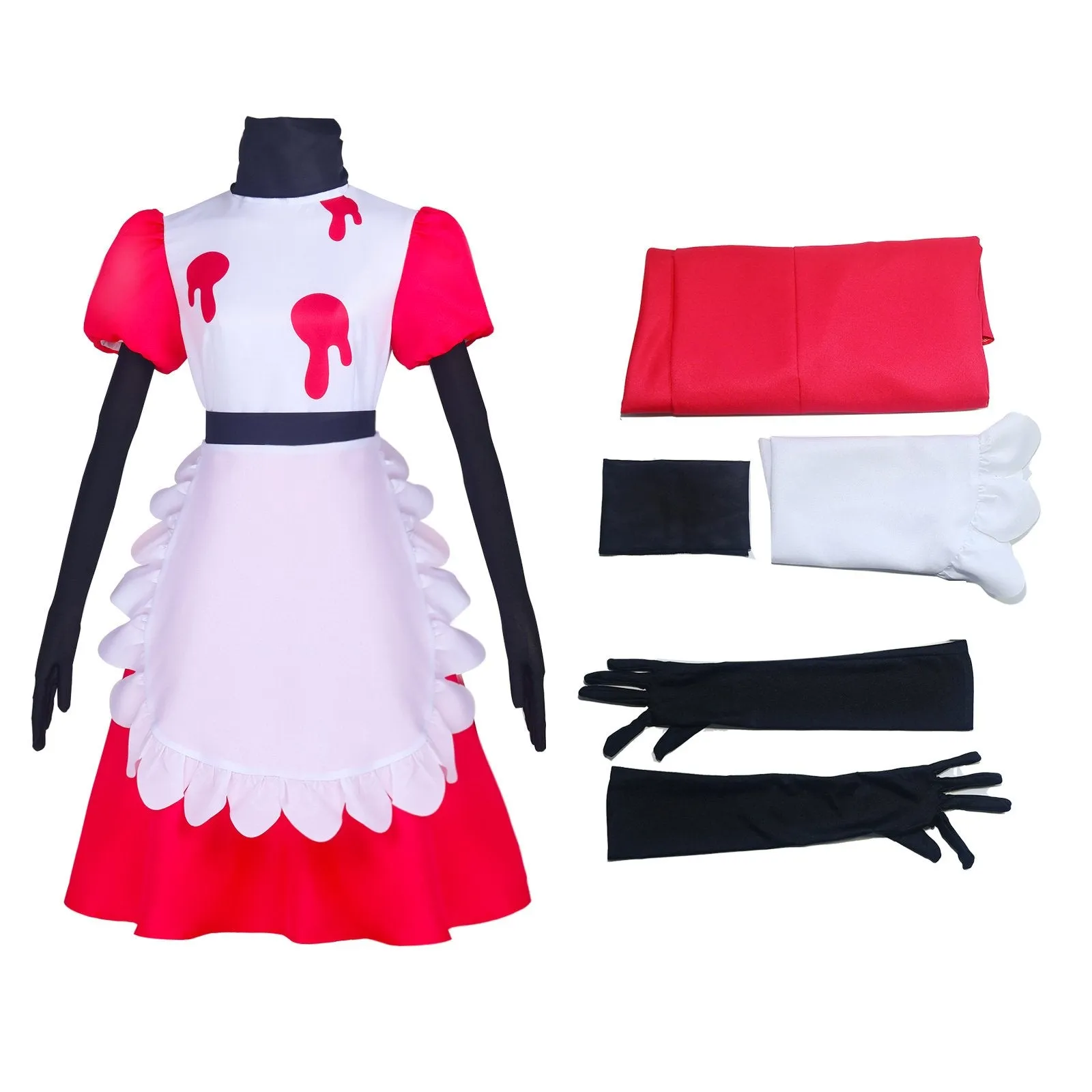 Hazbin Hotel Niffty Adult Cosplay Costume Outfits Carnival Suit