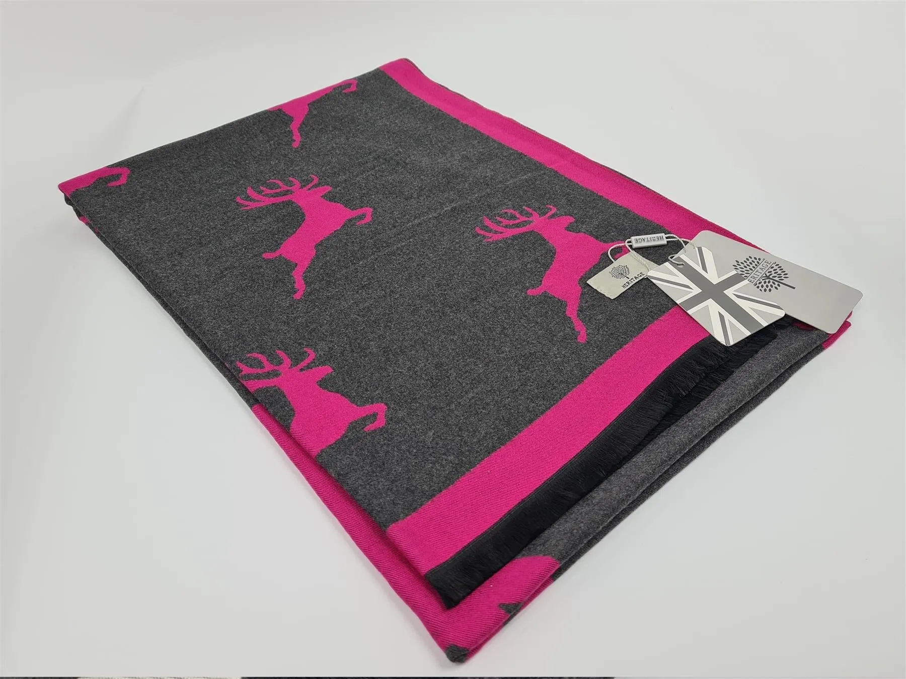 Hazy Blue New Heritage Collection Women's Scarves  - STAG