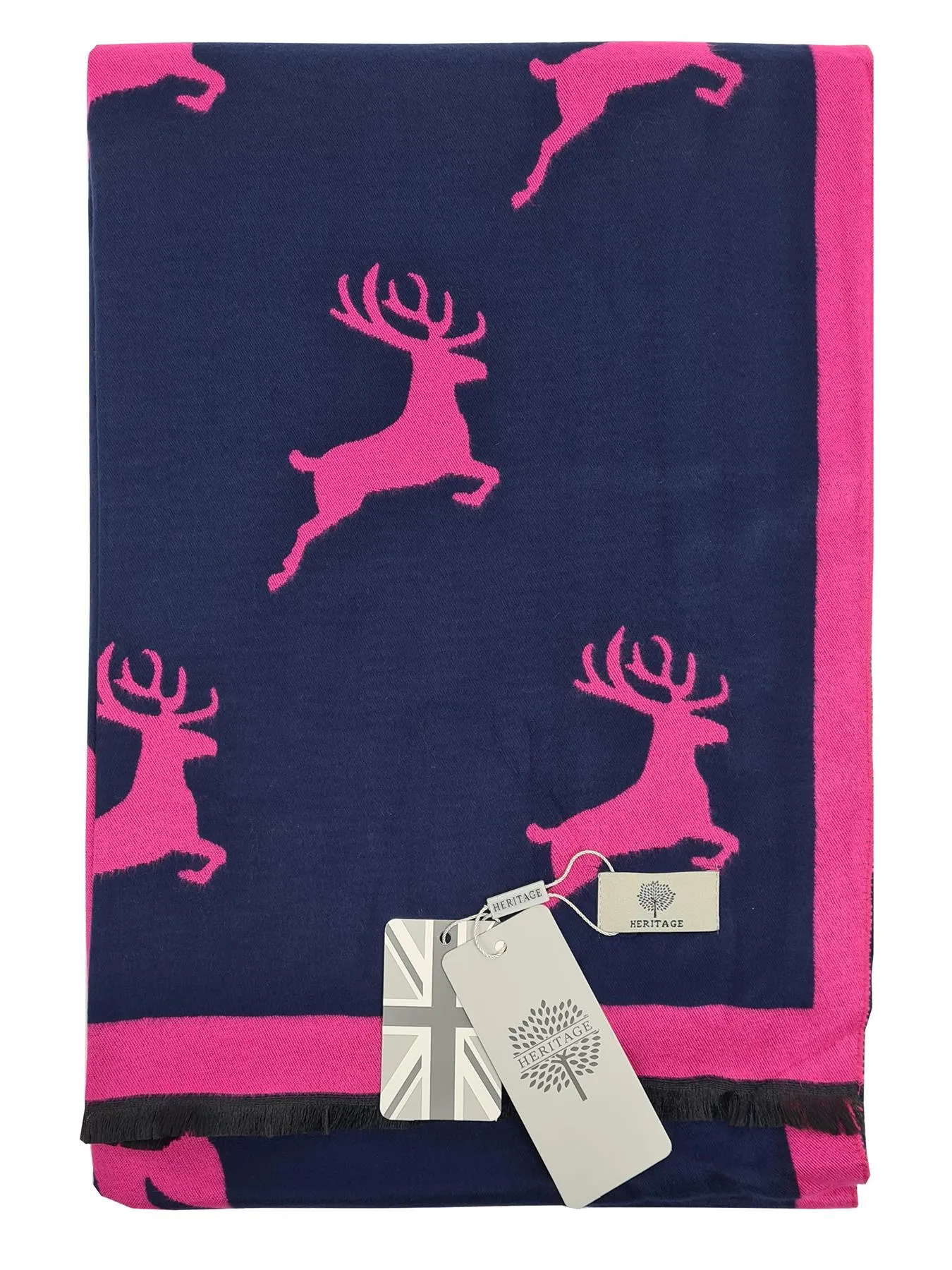 Hazy Blue New Heritage Collection Women's Scarves  - STAG