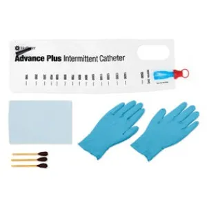 Hollister 96184 Advance Plus Intermittent Catheter Kit 18 Fr 16" (40cm) Straight