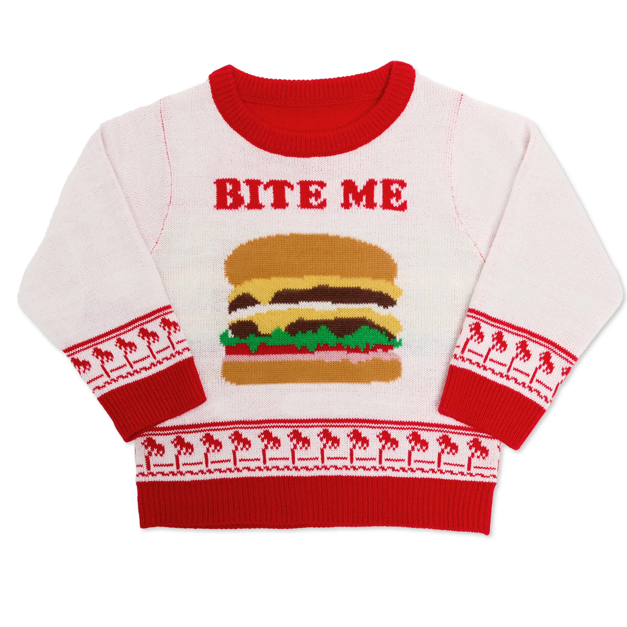 Infant Bite Me Christmas Sweater