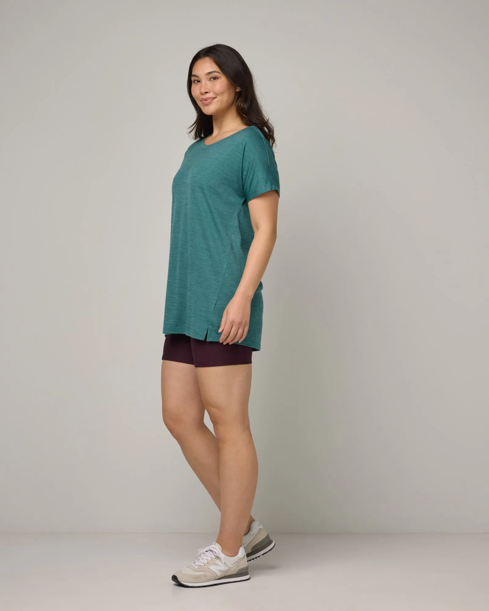 Jade Tencel™ Dolman Sleeve Tunic