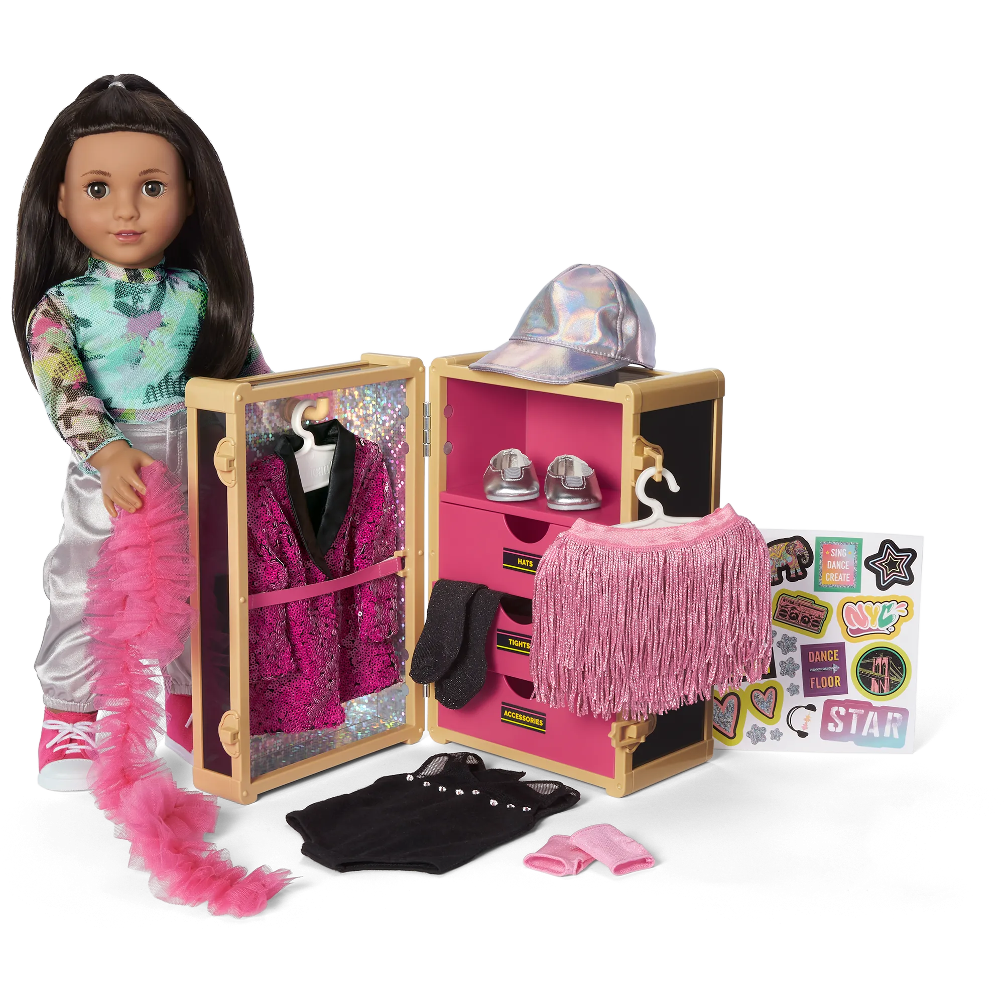 Kavi's™ Backstage Trunk for 18-inch Dolls (Girl of the Year™ 2023)