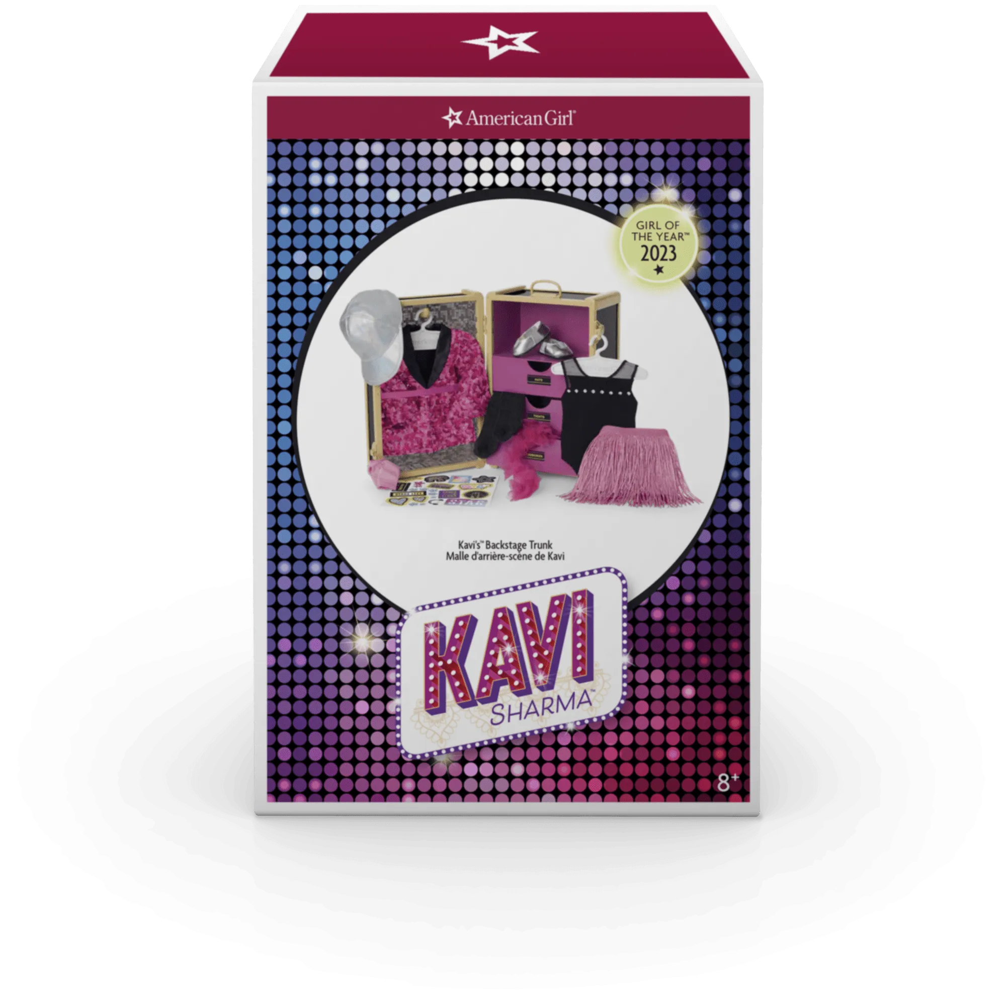 Kavi's™ Backstage Trunk for 18-inch Dolls (Girl of the Year™ 2023)