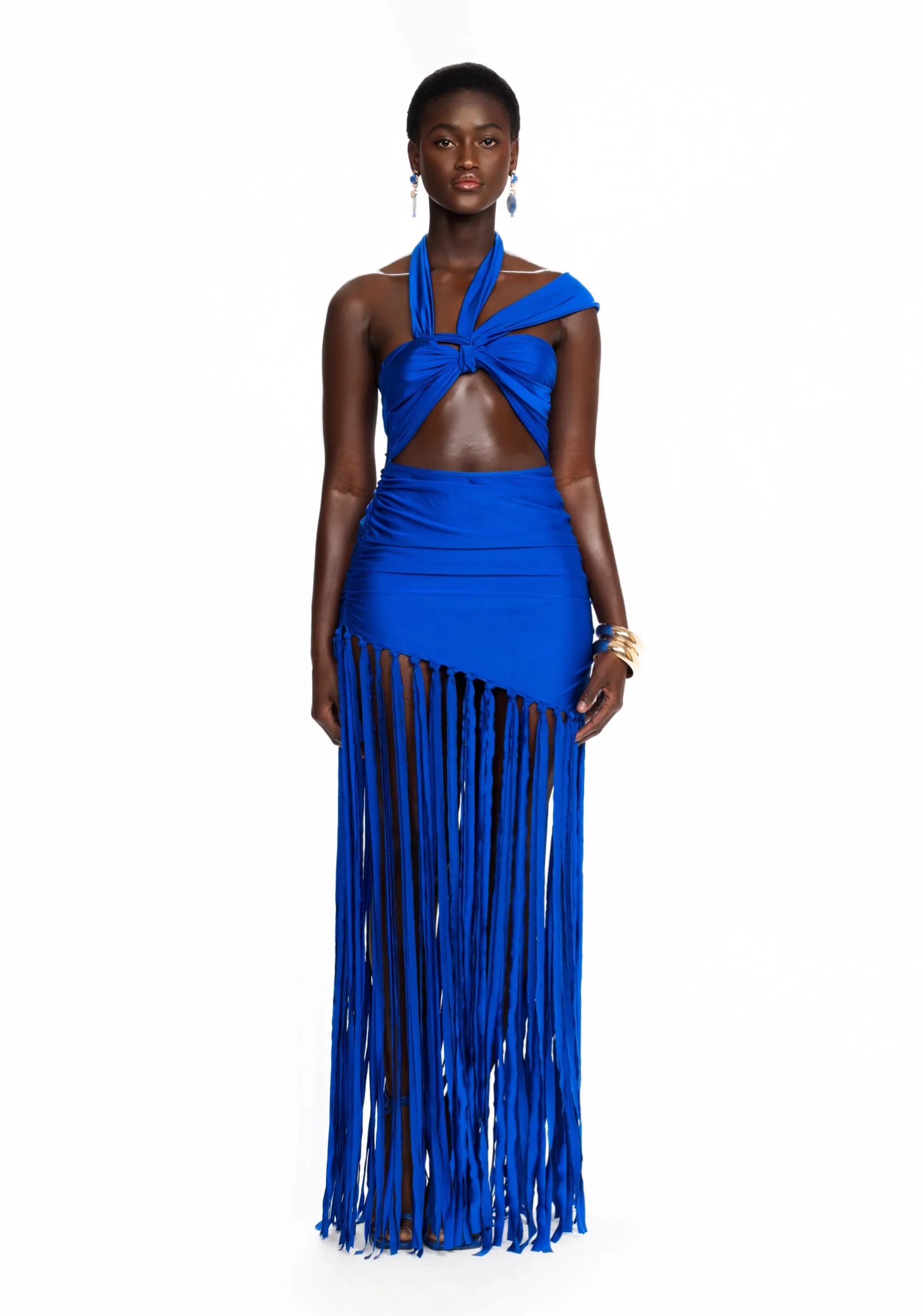 Kesh Tassel Maxi - Sapphire