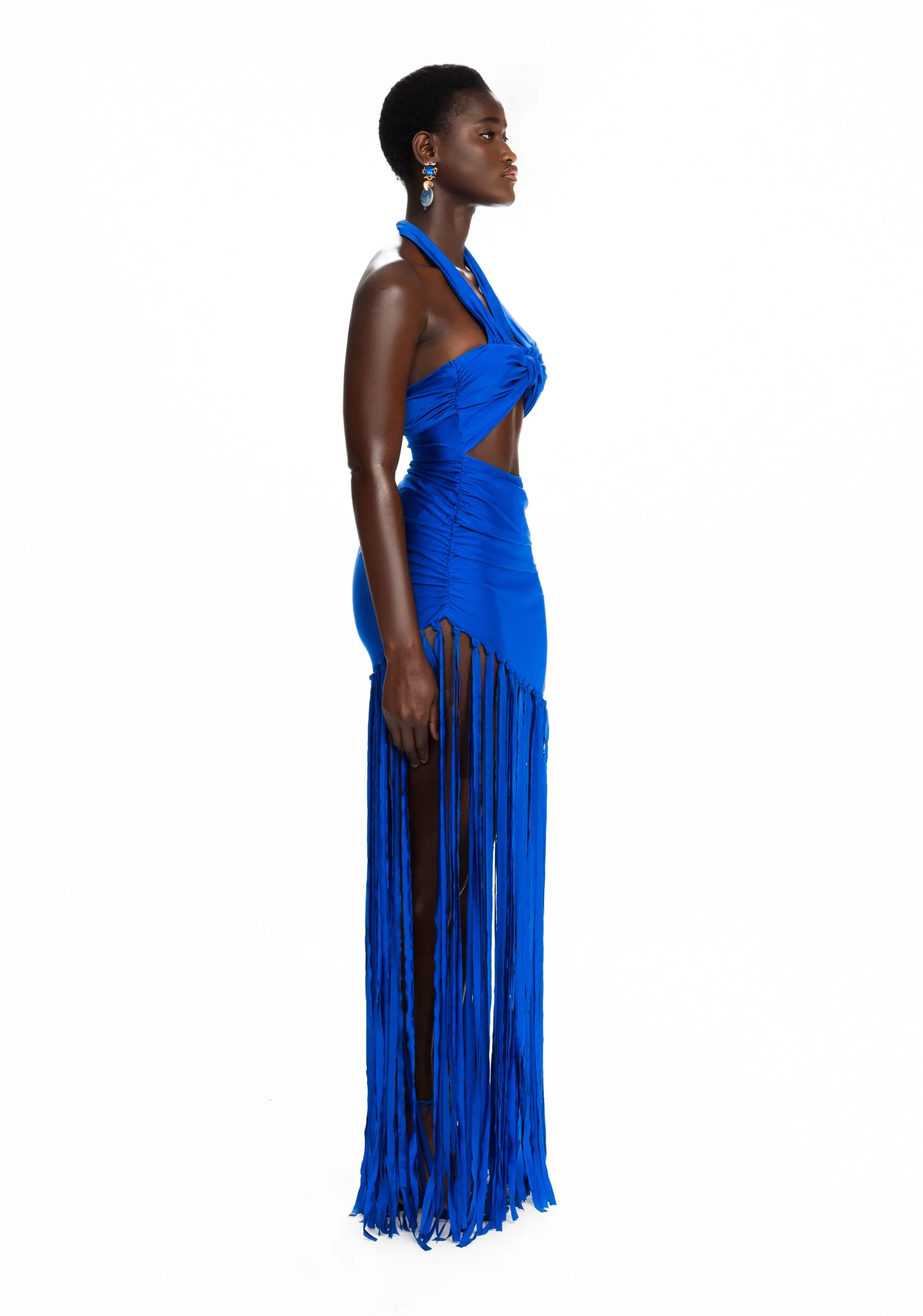 Kesh Tassel Maxi - Sapphire