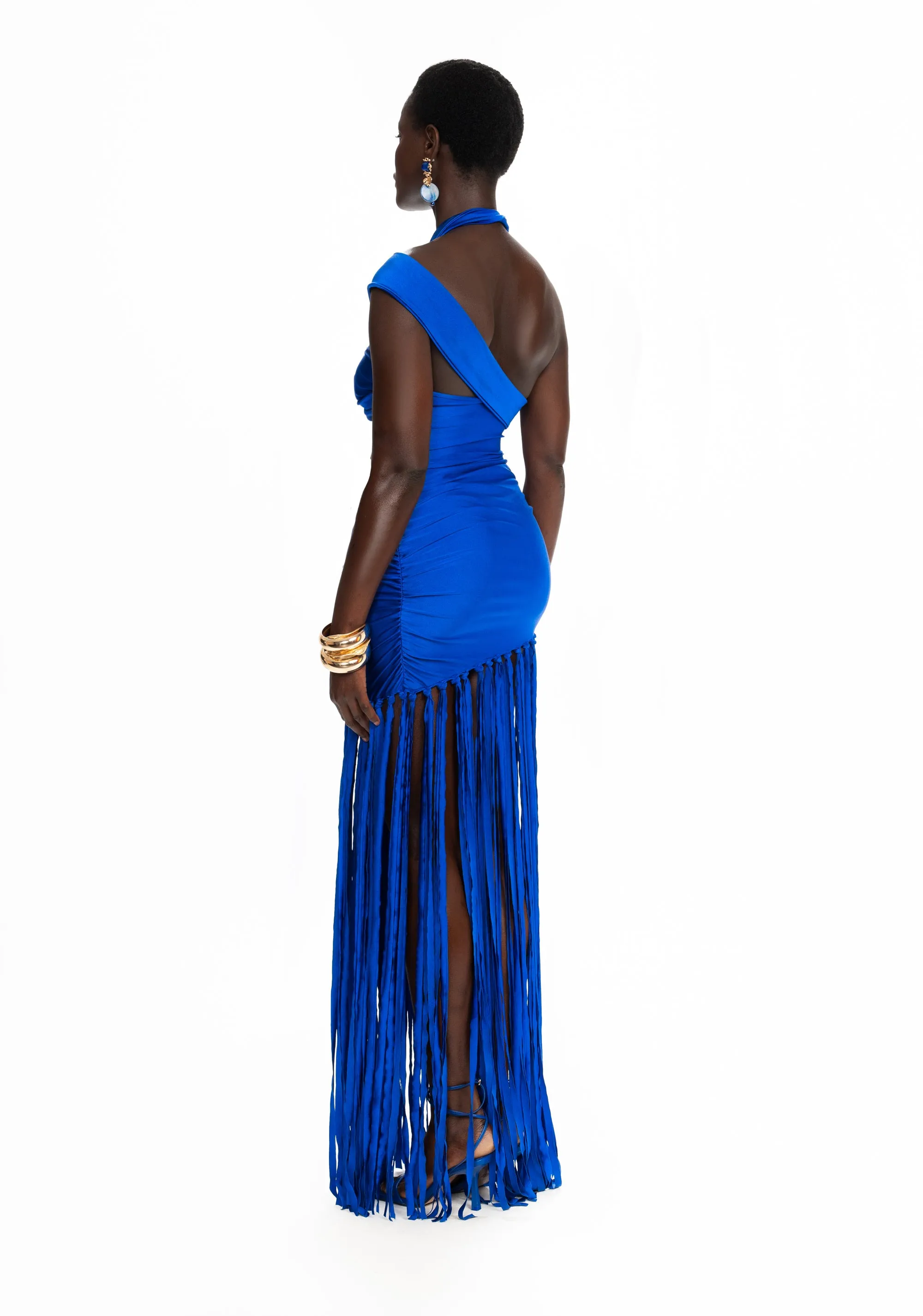 Kesh Tassel Maxi - Sapphire