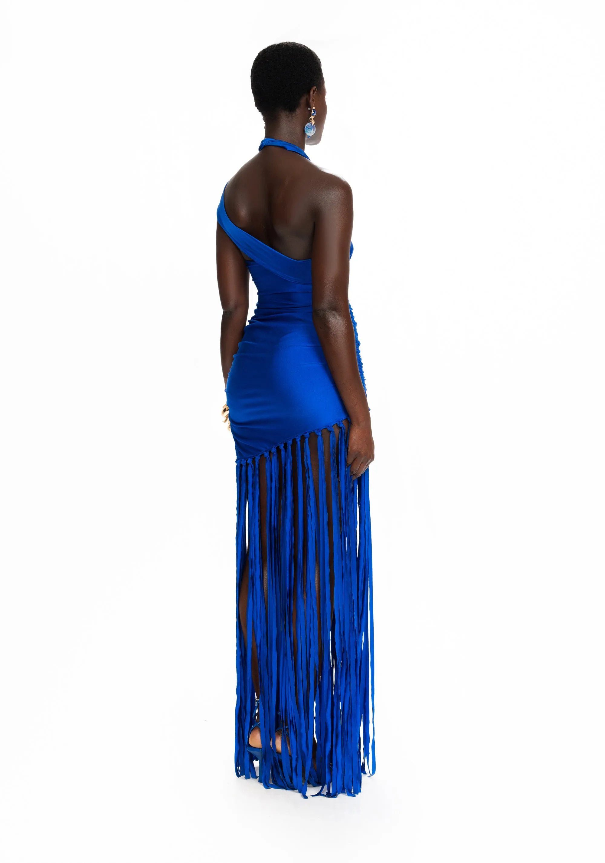 Kesh Tassel Maxi - Sapphire