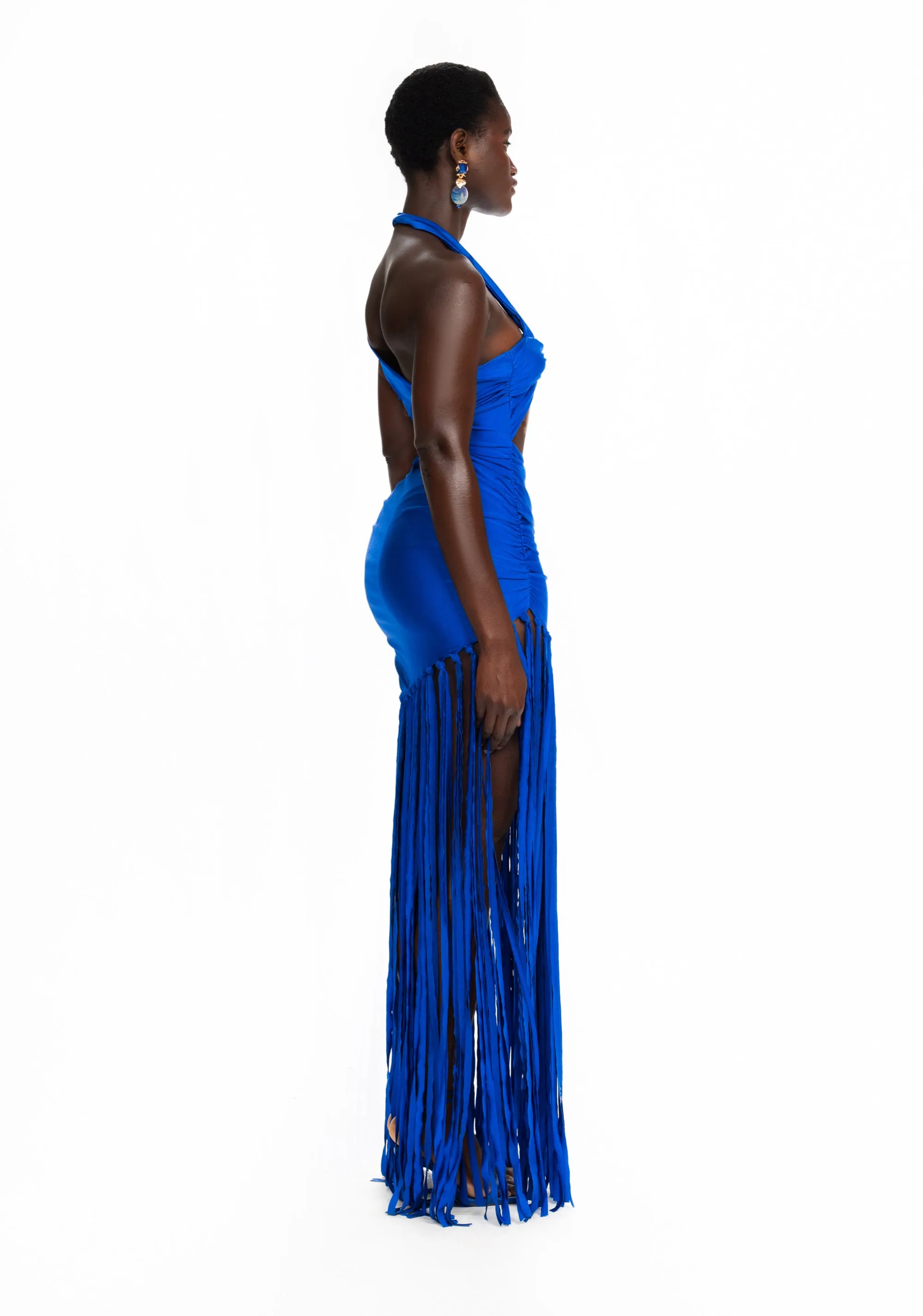 Kesh Tassel Maxi - Sapphire