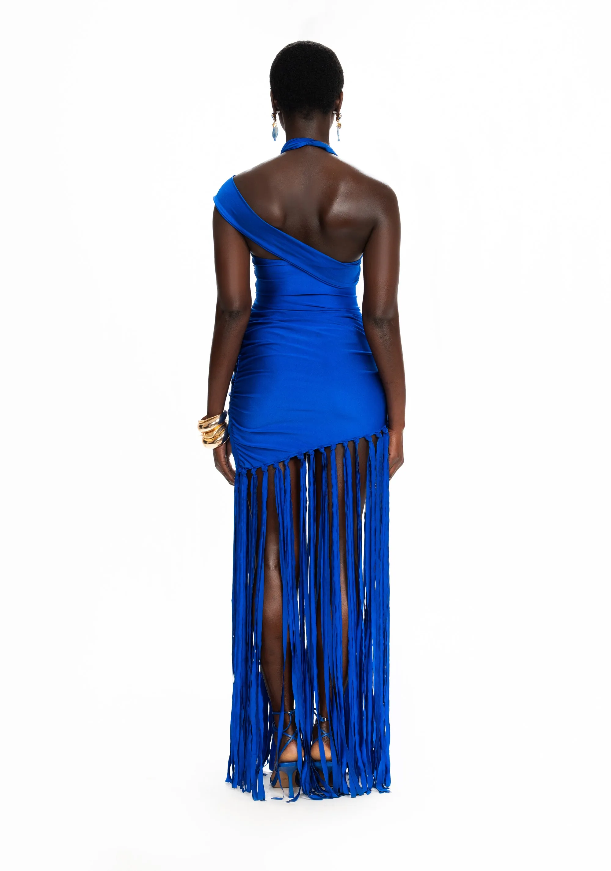 Kesh Tassel Maxi - Sapphire