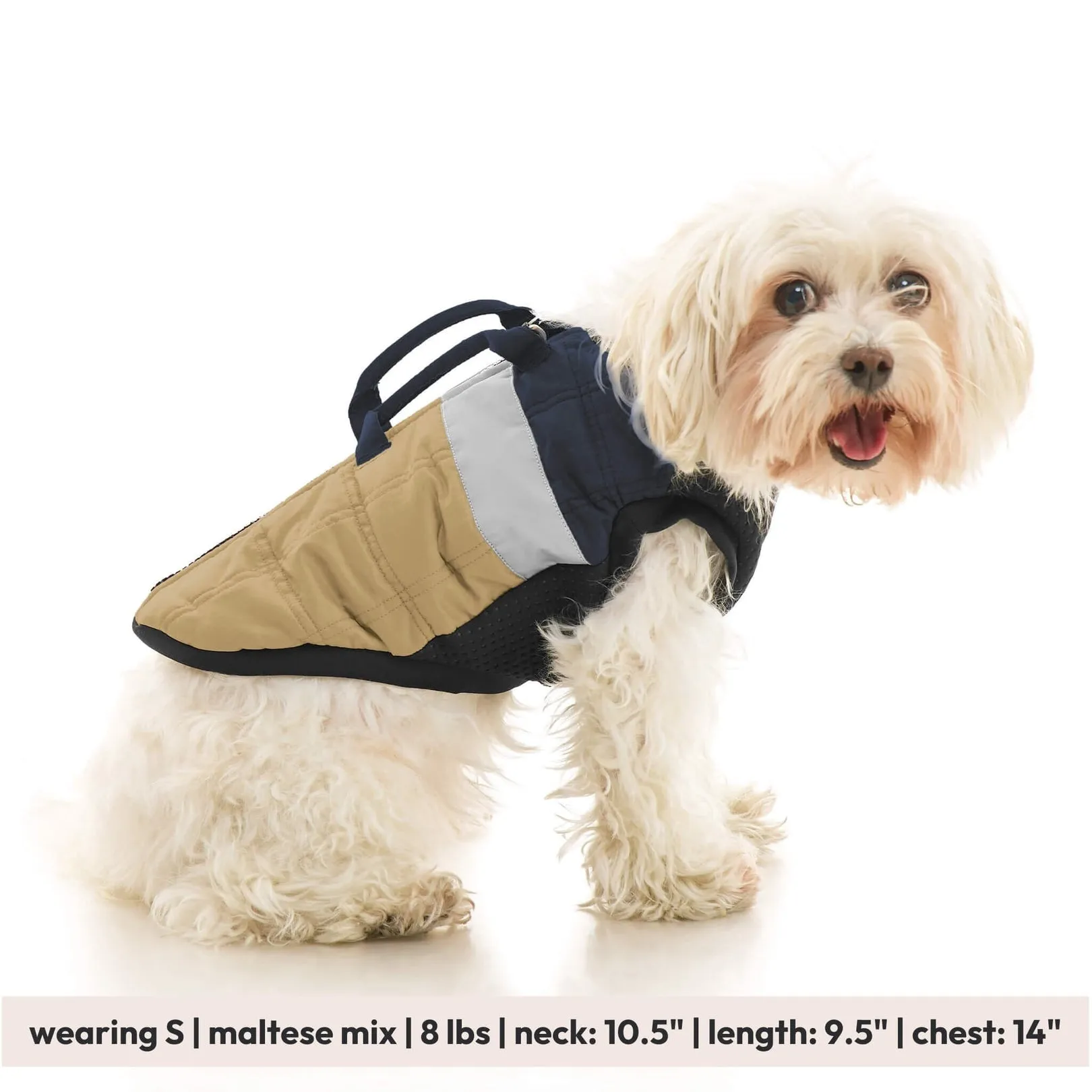 lift vest jacket with built-in harness