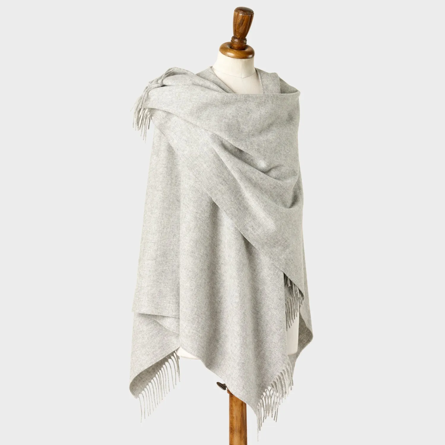 Light Grey Wearable Blanket Wrap